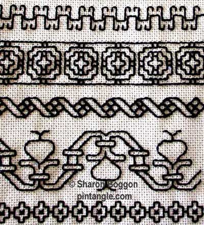 mourning memorial needlework sampler 