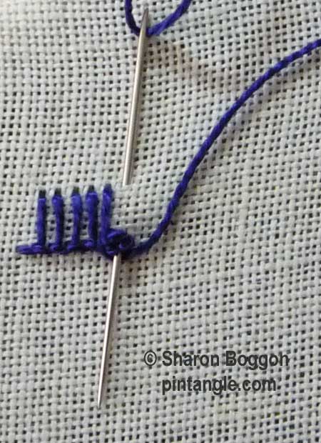 Buttonhole Picot — 2 Versions